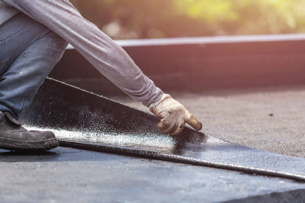 Professional Waterproofing technician working in Bowling Green, MD